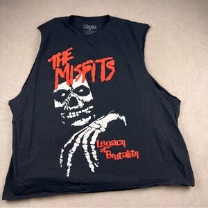 Black Sleeveless Shirt